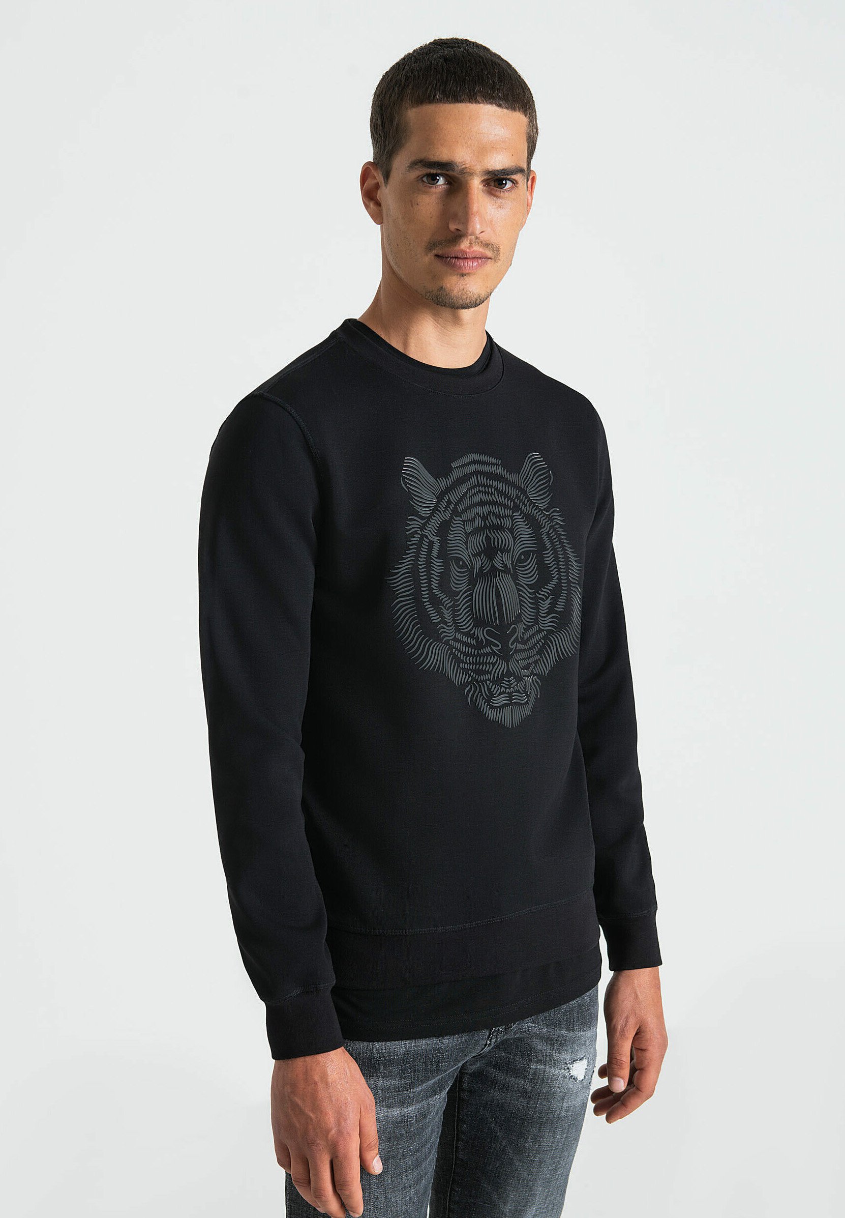 Antony Morato REGULAR FIT - Sweater - black/zwart - Zalando.nl