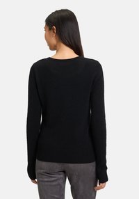 Betty Barclay MIT RUNDHALSAUSSCHNITT - Strickpullover - schwarz