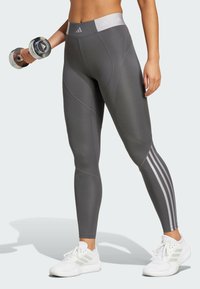 adidas Performance HYPERGLAM FULL-LENGTH - Tights - grey six glory grey