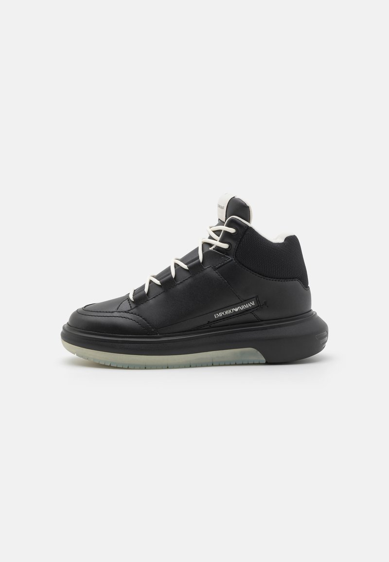 Emporio Armani Augsti sporta apavi - black
