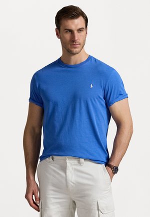 JERSEY CREWNECK T-SHIRT - Basic T-shirt - embayment blue