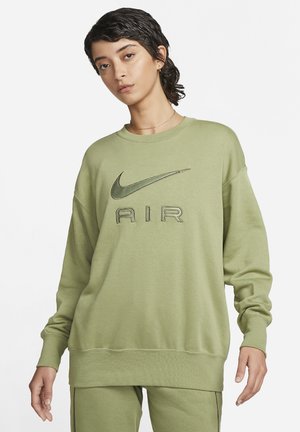 Nike Sportswear AIR CREW - Sudadera - alligator medium olive