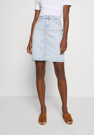 Kokerrok - light-blue denim