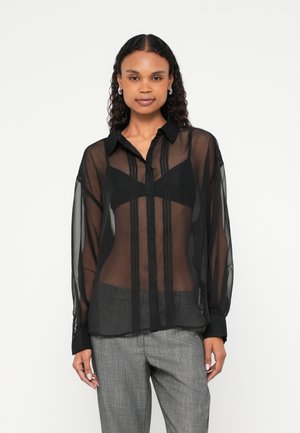 COAKUM LOUAS SHIRT - Blusa - black