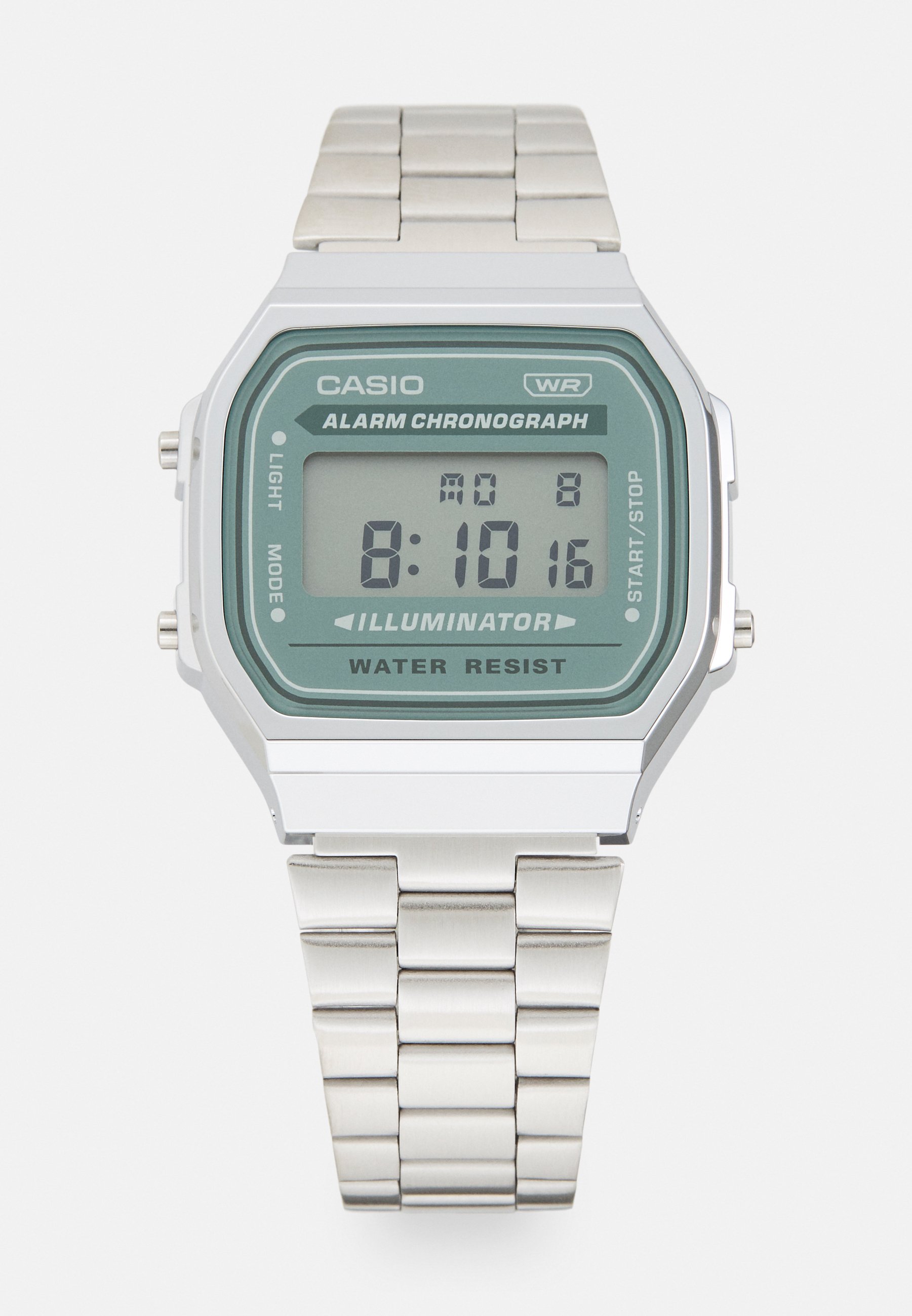 UNISEX - Orologio digitale - silver-coloured/petrol