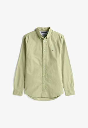 Tommy Hilfiger, SOLID HERITAGE OXFORD - Skjorter - earth sage earth sage solid