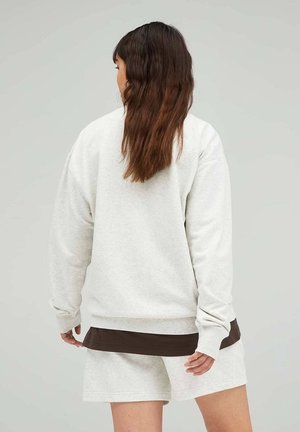 Felpa - mottled light grey