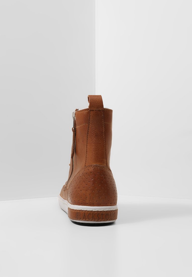Damen Ankle Boots | Blackstone Schnürstiefelette cuoio/camel - IW55261 Damen Ankle Boots | Blackstone Schnürstiefelette cuoio/camel - IW55261