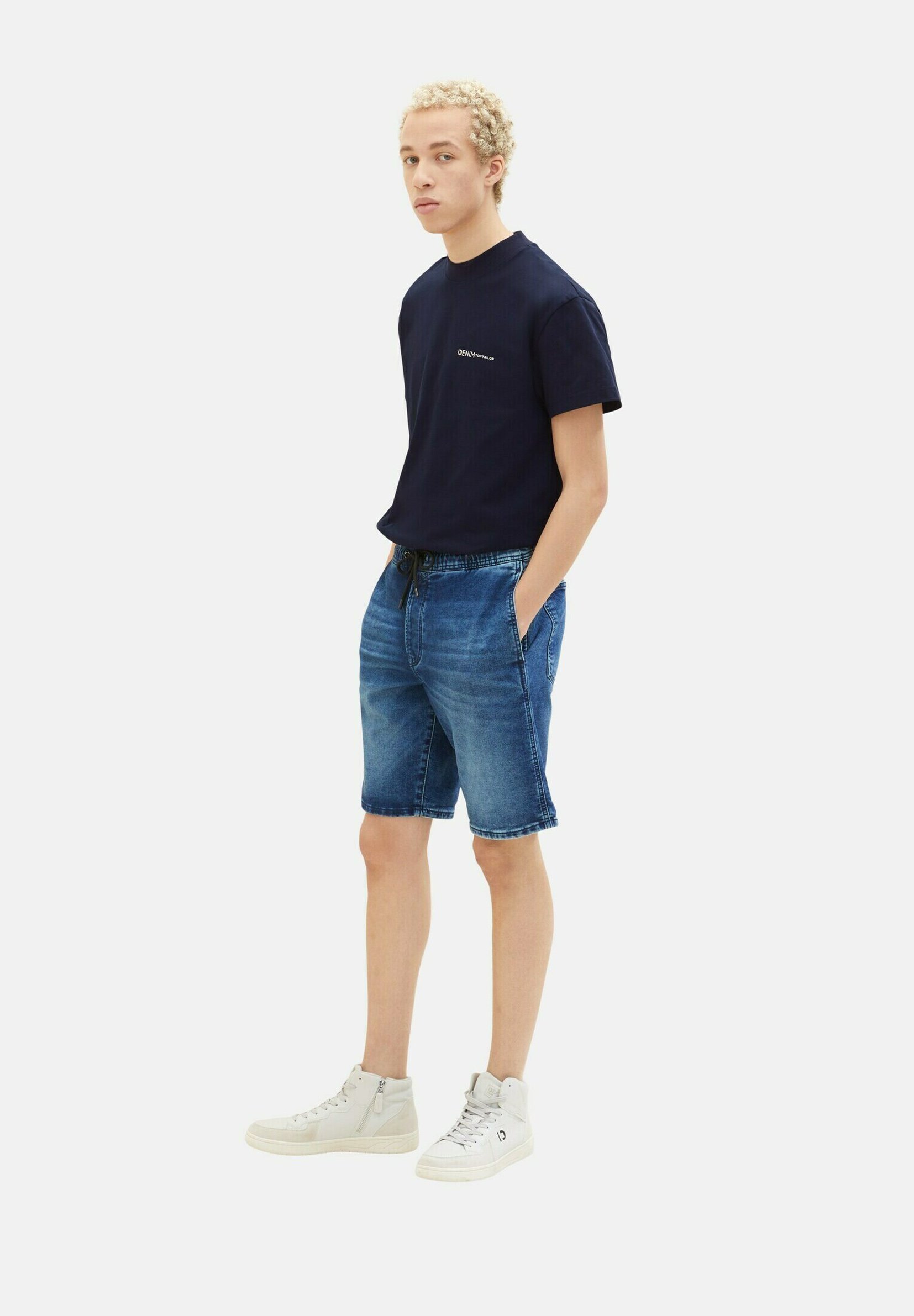 TOM TAILOR Denim Herren Sweat Bermuda Shorts – Lässige Sweatshorts Mit Relaxed Fit