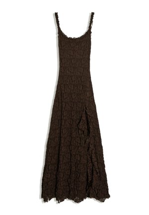 Bershka, DRESS - Robe de jour - dark brown