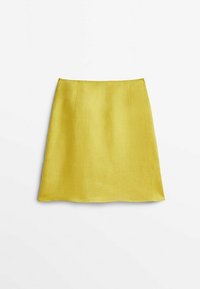 Massimo Dutti A-lijn rok - yellow