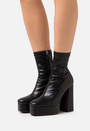 RAID, Bottines à talons hauts - black