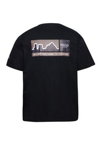 HALO GRAPHIC - T-shirt med print - black