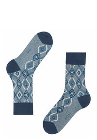 FALKE Ikat Spell - Chaussettes - royal blue