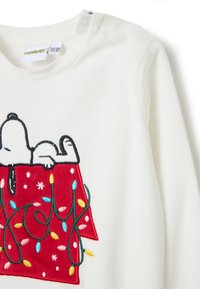 OVS WITH SNOOPY EMBROIDERY SET - Conjunto de pijama - white green