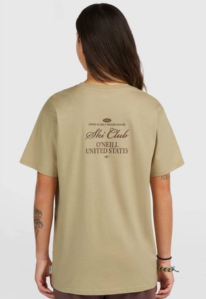 O'Neill, O'NEILL O'NEILL MUST-HAVE BACK GRAPHIC T-SHIRT  -  TEES SHORTSLEEVE  -  - T-shirt print - olive blush