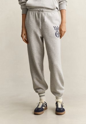 GANT YALE GRAPHIC  - Παντελόνι φόρμας - grey melange