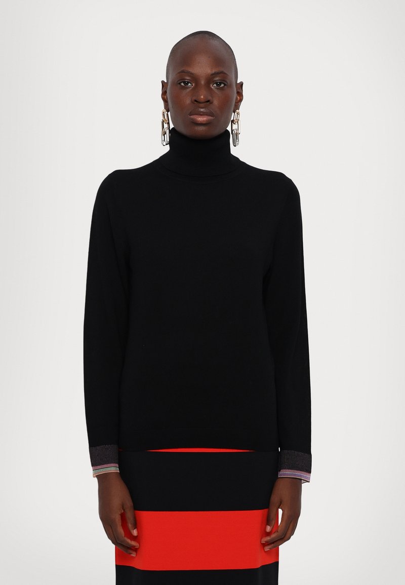PS Paul Smith WOMENS SWEATER ROLL NECK - Jumper - black