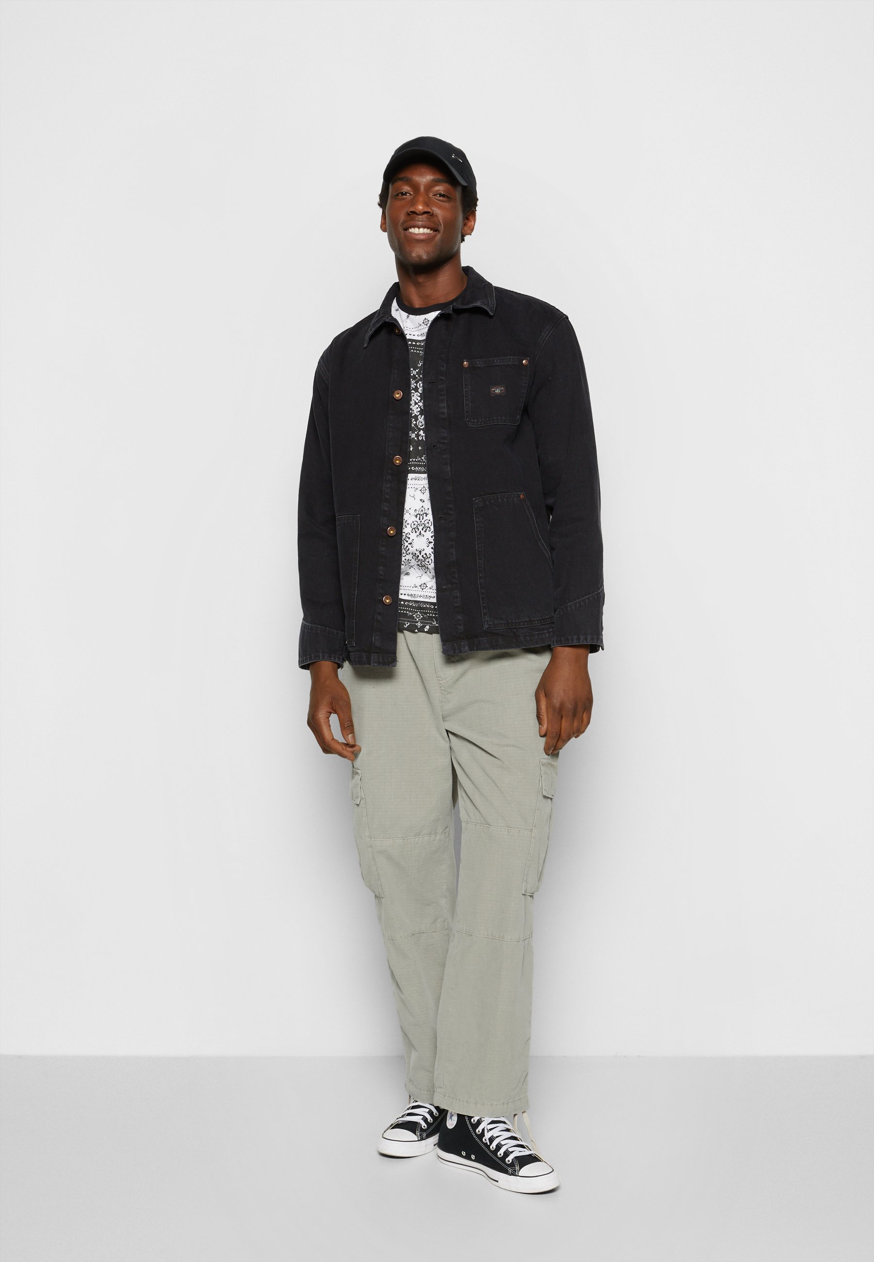 BDG Urban Outfitters PANT - Pantaloni cargo - ecru/avorio - Zalando