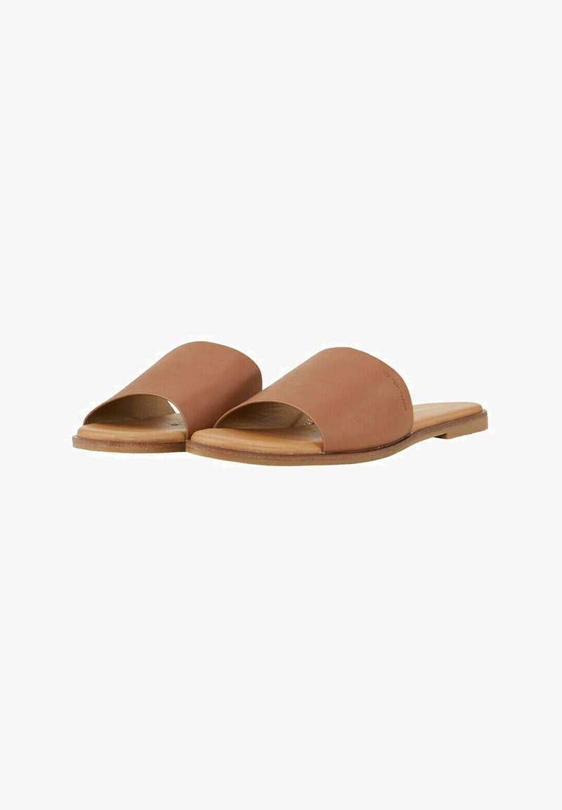 TOM TAILOR Pantolette flach - camel