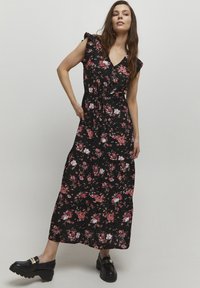 b.young FRILL DRESS - Vestito casual - coral cloud mix