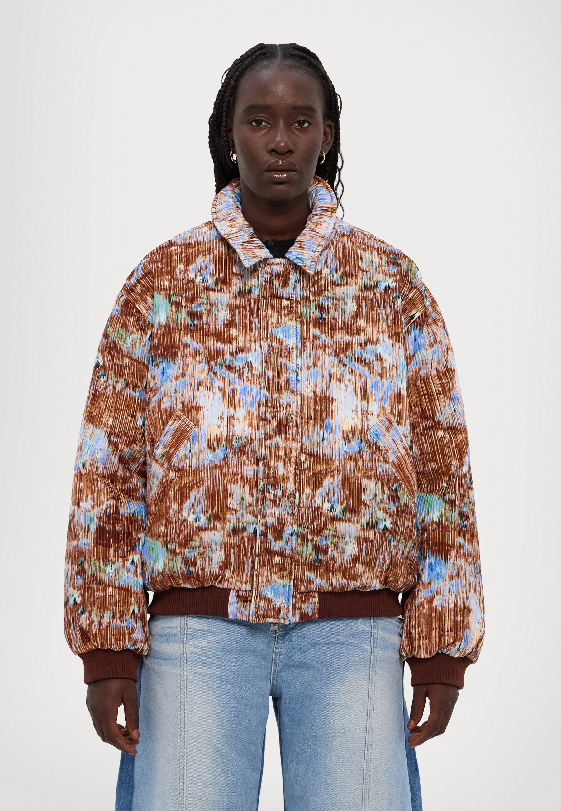 Helmstedt SAFIYA JACKET - Fleece jacket - blue moss/multi