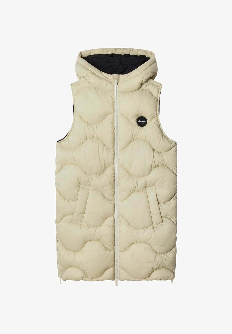 Pepe Jeans Strukirani kaput - dark stone beige