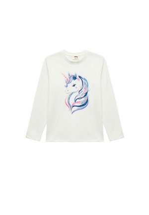 PRINTED - Camiseta de manga larga - beige