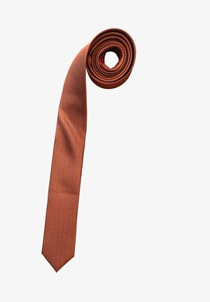 OLYMP SUPER SLIM - Tie - orange rot