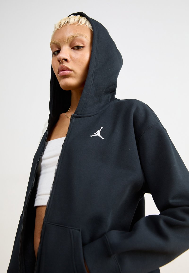 Zalando Felpa Zip Jordan Jordan Felpa Con Zip Black/nero
