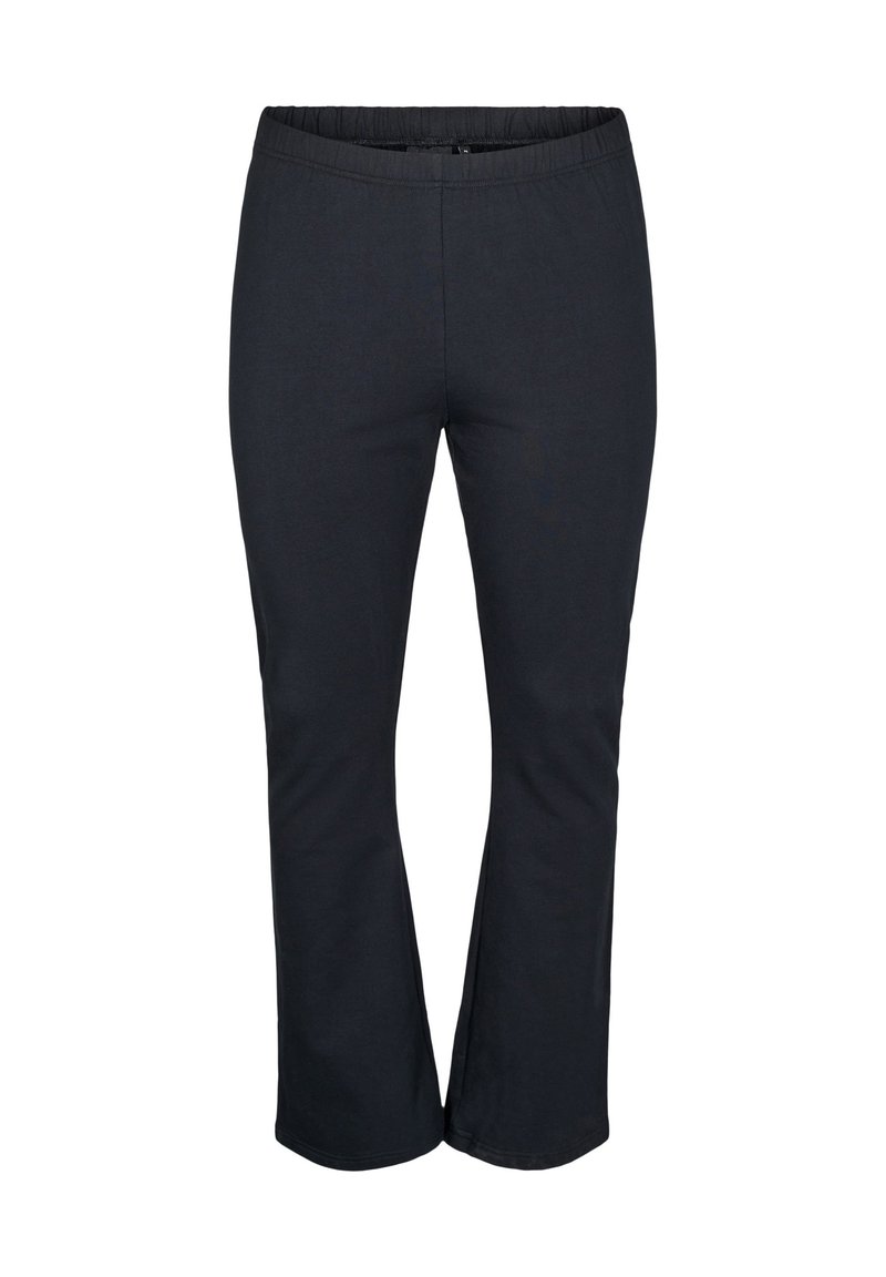 Pantaloni a gamba dritta in cady BLUE NAVY - PIU'