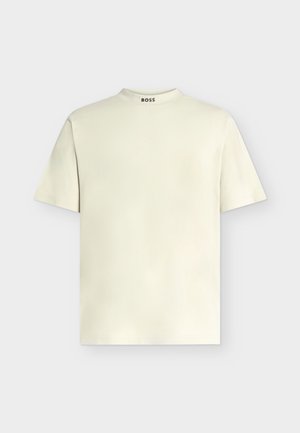 BOSS, TEE COLLAR - T-shirt basique - light beige