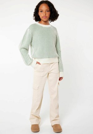 PILAR JR - Pantalon cargo - off white
