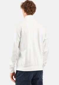 La Martina Felpa con zip - weiss