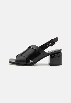 ALPHA - Sandals - black