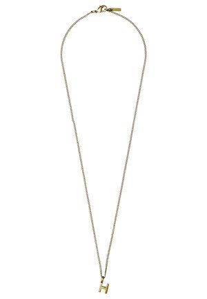 CHARM NECKLACE WITH H PENDANT UNISEX - Halsband - gold-coloured