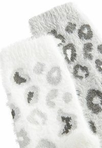 Next 2 PACK - Calze - white grey animal