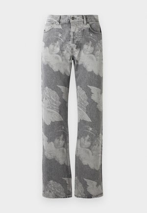 STRAIGHT UNISEX - Straight leg jeans - grey