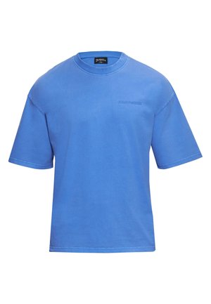 Dropsize, LOGO PRINT T-SHIRT - Tricou basic - washed light blue