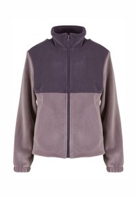 DOUBLE - Jakna od flisa - purplenight fadedpurple