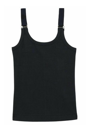 Reiss REGULAR FIT - ISABELLA STRETCH RING STRAP - Toppi - navy