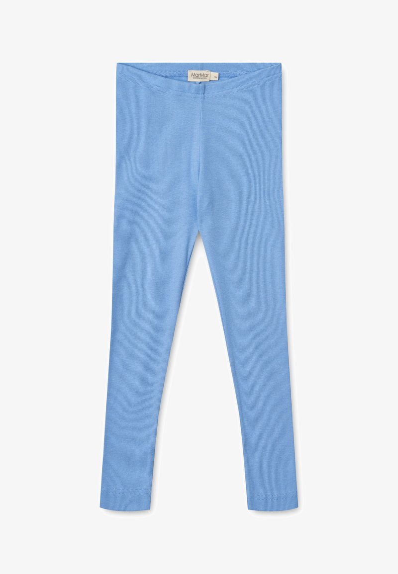 MarMar Copenhagen LEG PANTS HIGH SUMMER - Tajice-hlače - cornflower