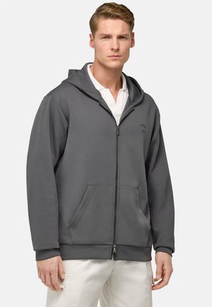 Felpa con zip - charcoal