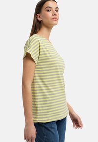 Elbsand Print T-shirt - gelb