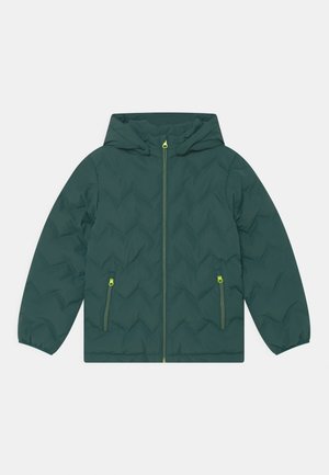 NKMMARL PUFFER - Allvädersjacka - trekking green
