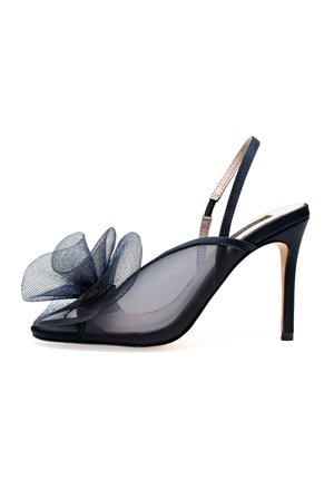 Sandale cu toc - blue