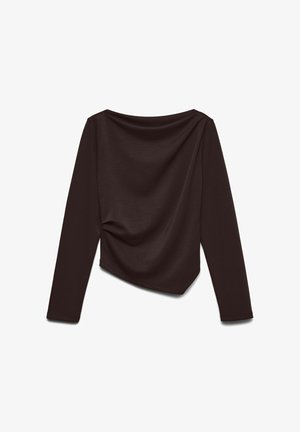 Vero Moda, SHIRT - T-shirt à manches longues - chocolate torte