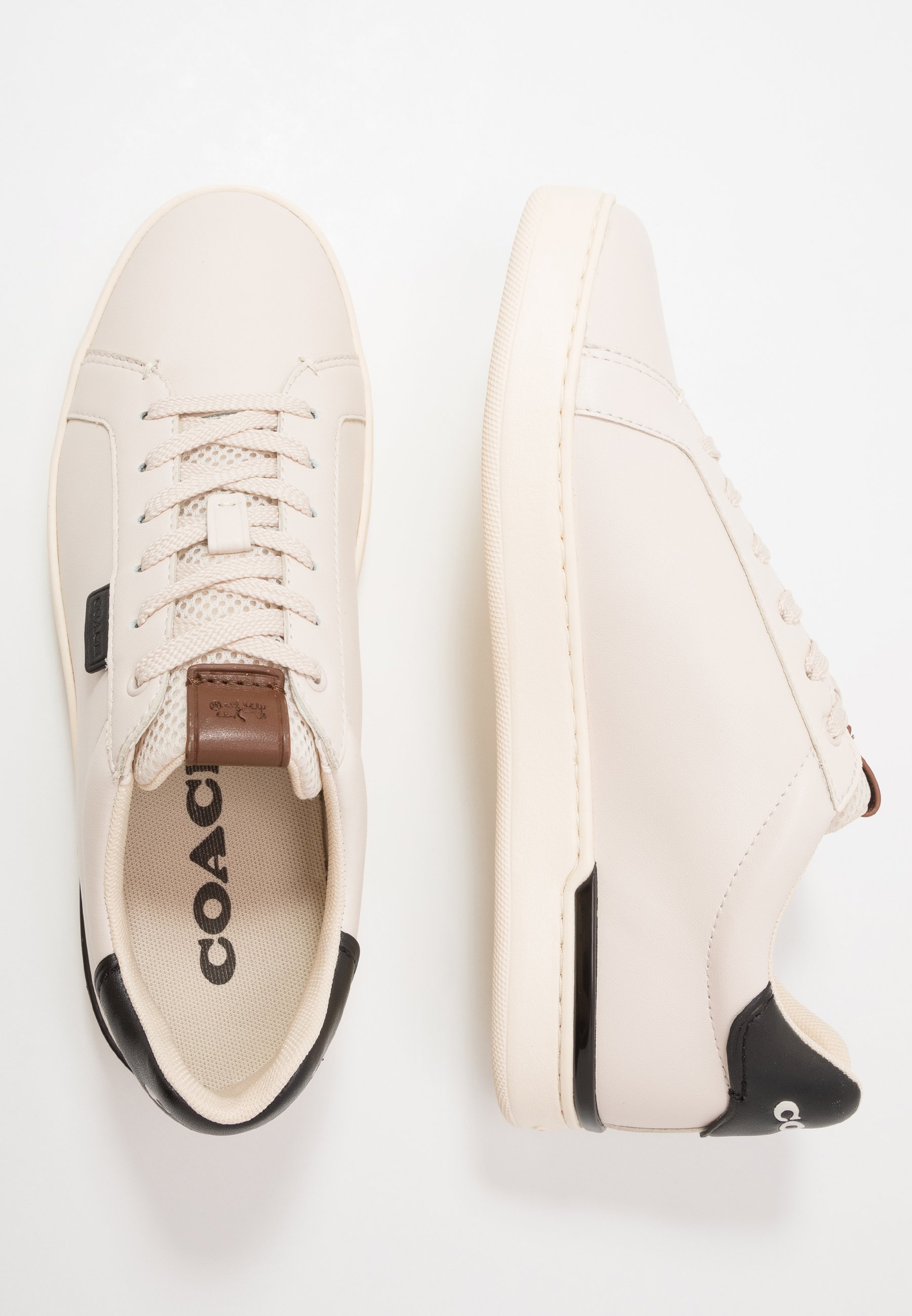 Coach LOWLINE Joggesko chalkblack Zalando.no Coach RUNNER SIGNATURE Joggesko blackchalk Zalando.no
