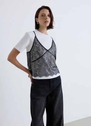 Calliope, T-SHIRT TINTA UNITA. - Blouse - bianco ottico