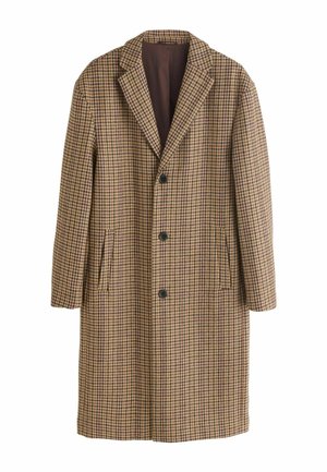 REGULAR FIT - RICH ITALIAN CHECK EPSOM - Klassikaline mantel - neutral